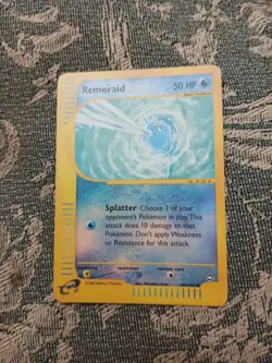 Pokemon 2003 Aquapolis - Remoraid - Reverse Holo - 105 - Image 1