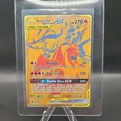 Pokemon TCG Reshiram & Charizard GX SM247 Sun & Moon Promo Holo 270 HP EN - Image 1