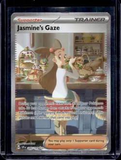 Pokemon TCG Jasmine's Gaze 245/191 Surging Sparks Special Illustration Rare LP - Image 1