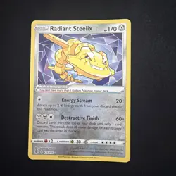 Radiant Steelix 124/196 Lost Origin NM Reverse Holo Pokemon TCG - Image 1
