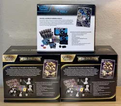 Pokemon TCG Mega Evolution Gardevoir Elite Trainer Box & Black Bolt ETB LOT OF 3 - Image 3