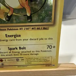 Pokemon - Raichu - 36/108 - Holo Rare XY Evolutions (2016) - Image 4