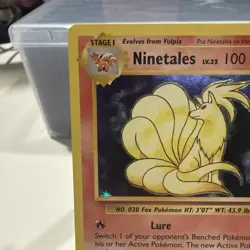 Pokemon - Ninetales 015/185 Holo Rare - XY Evolutions (2016) - Image 2