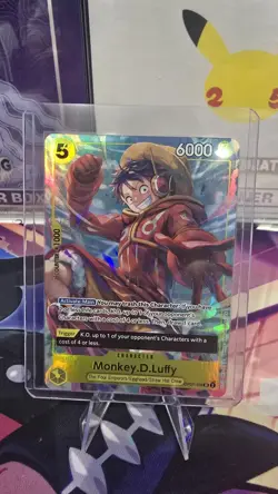 One Piece TCG Monkey D. Luffy OP07-109 SR Promo Illustration Box Vol.3 - Image 1