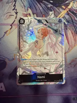 Nami OP15-086 SR Alt Art Parallel Wedding Dress One Piece Kami’s Island NM Card - Image 1