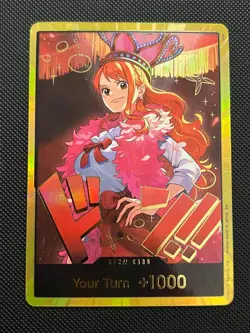 DON!! Card (Nami) (Gold) Extra Booster: One Piece Heroines Edition One Piece NM - Image 1