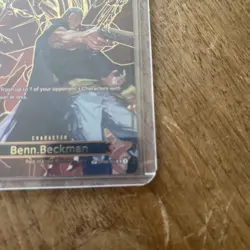 One Piece Benn.Beckman (OP09-009/177) OP13 Carrying On His Will NM FOIL- SP - Image 4