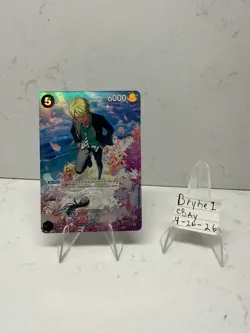 One Piece TCG Sanji ST14-003 SP Alternative Art Royal Blood OP10 English MINT - Image 1