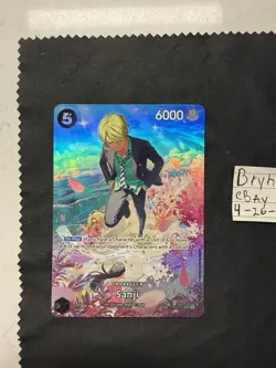 One Piece TCG Sanji ST14-003 SP Alternative Art Royal Blood OP10 English MINT - Image 3