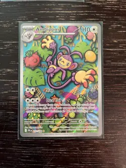 Pokemon TCG Holo, IR Card Lot Ambipom, Jolteon, Absol, Houndoom, Lunatone - Image 1