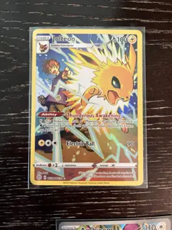 Pokemon TCG Holo, IR Card Lot Ambipom, Jolteon, Absol, Houndoom, Lunatone - Image 2