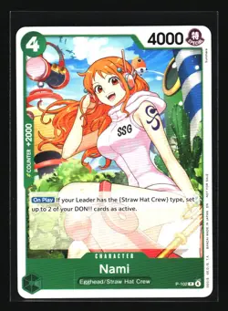 One Piece Promotion Cards #P-102 Nami Store Tournament 2025 Vol. 4 - Image 1