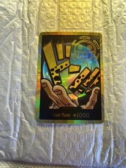 Trafalgar Law CUSTOM DON!! One Piece Card Game PROMO HIGH GRADE DESIGN - Image 1