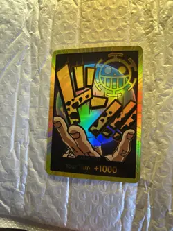 Trafalgar Law CUSTOM DON!! One Piece Card Game PROMO HIGH GRADE DESIGN - Image 3