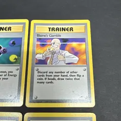 Pokemon Gym Heros Lot Of 6 Cards With Duplicates MP - Image 4