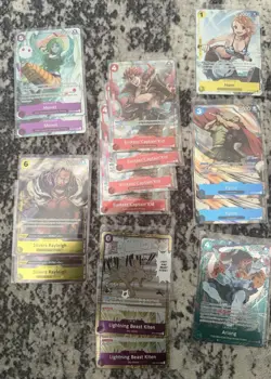 One Piece Foil Dash Pack Promo Cards 28 NM OP07 OP13 OP14 EB02 DON OP15 - Image 2