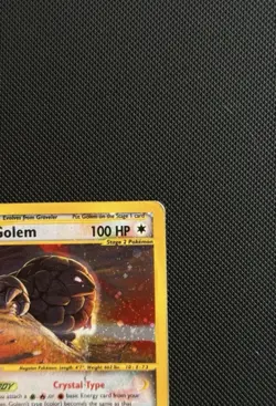 Pokemon Card-Golem-Skyridge-148/144-Holo-ENG-Played - Image 4