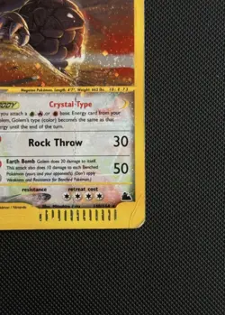 Pokemon Card-Golem-Skyridge-148/144-Holo-ENG-Played - Image 5
