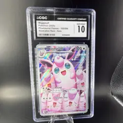 Wigglytuff 105/094 Phantasmal Flames Illustration Rare Holo CGC 10 Pokemon Card - Image 1