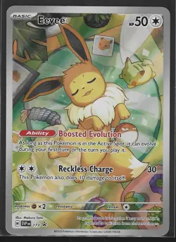 Pokemon TCG SV: Scarlet & Violet Promo Cards #173 Eevee NM - Image 1
