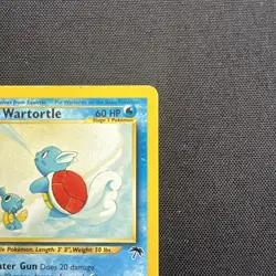 Pokemon TCG Wartortle 15/18 Southern Islands Promo Rare Card LP/MP - Image 3