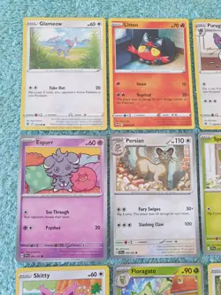 CAT TYPES BUNDLE OF POKEMON CARDS #3. - Image 2