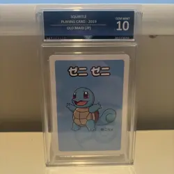 PSA 10 Squirtle – Old Maid Playing Card (JP) – 2019 – Gem Mint - Image 1