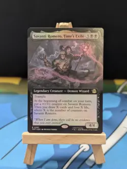 MTG TMNT tmt - Savanti Romero, Time's Exile - rare - 267/320 - Foil - Image 1