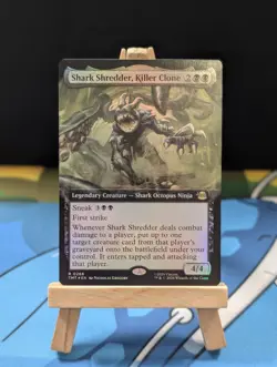 MTG TMNT tmt - Shark Shredder, Killer Clone - rare - 268/320 - Foil - Image 1