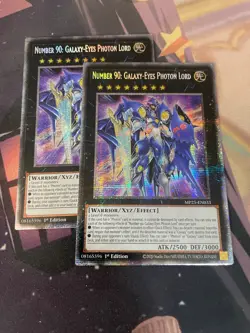 YUGIOH - NUMBER 90 GALAXY EYES PHOTON LORD X2 - STARLIGHT RARE - MP25 - NM - 1ST - Image 1