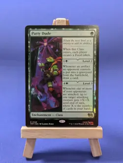 MTG TMNT tmt - Party Dude - rare - 128/320 - Foil - Image 1