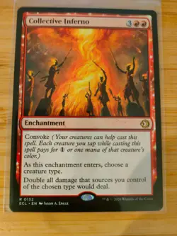 MTG Collective Inferno 0132 Lorwyn Eclipsed M/NM Free UK P&P - Image 1