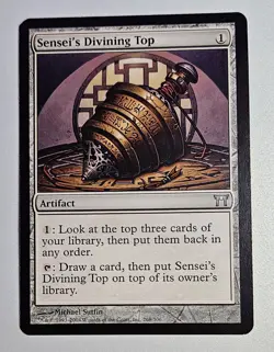 Sensei's Divining Top - NM - MTG Champions of Kamigawa - Regular ⚔B&B - Image 1