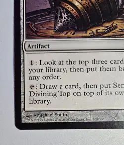 Sensei's Divining Top - NM - MTG Champions of Kamigawa - Regular ⚔B&B - Image 4