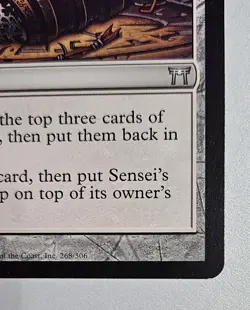 Sensei's Divining Top - NM - MTG Champions of Kamigawa - Regular ⚔B&B - Image 5