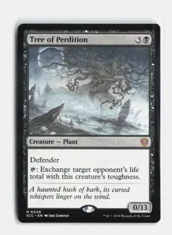 Tree of Perdition 49 Commander: Lorwyn Eclipsed MTG NM - Image 1