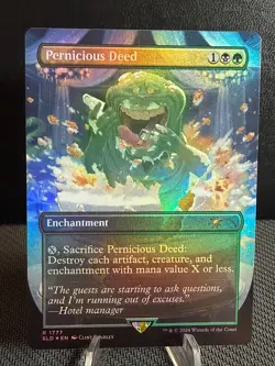Pernicious Deed (Rainbow Foil) Secret Lair Drop Foil - Image 1