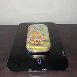 VERY HEAVY 107g Pokemon Prismatic Evolutions Mini Tin Sealed - Image 1