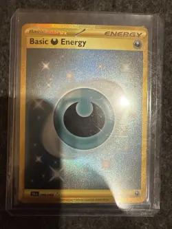Pokemon TCG Basic Darkness Energy 098/064 Hyper Rare Gold Holo NM - Image 2