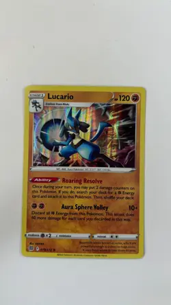 Pokemon Brilliant Stars Lucario Holo 079/172 Pokemon TCG - Image 1
