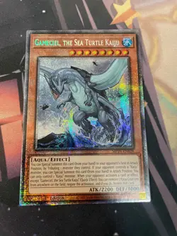 YUGIOH - GAMECIEL THE SEA TURTLE KAIJU - STARLIGHT RARE - MP25 - NM - 1ST ED - Image 1
