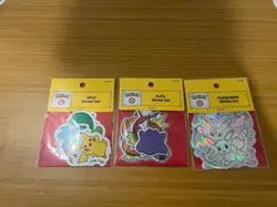 In Hand & Ready to Ship: Pokemon x Target Exclusive Stickers - 3 packs - Image 1