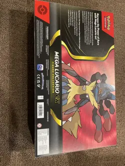 Pokemon Mega Lucario EX TCG Figure Collection Box - Image 2
