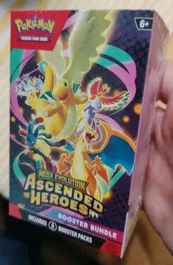 Pokemon Mega Evolution Ascended Heroes Booster Bundle Box - Image 1
