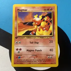 Pokemon TCG Magmar Neo Genesis 40/111 Regular 1st Edition NM - Image 1