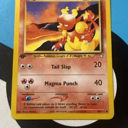Pokemon TCG Magmar Neo Genesis 40/111 Regular 1st Edition NM - Image 2