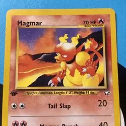Pokemon TCG Magmar Neo Genesis 40/111 Regular 1st Edition NM - Image 3
