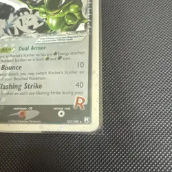 Pokemon Team Rocket Returns Ultra RARE Holo Scyther ex 102/109 EX/NM Condition - Image 5