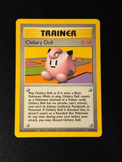 Clefairy Doll 70 Pokemon Base Set Unlimited - Image 1