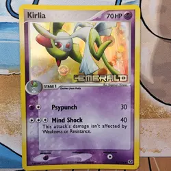 Kirlia 33/106 EX Emerald Reverse Holo Stamped Pokemon 2005(LP, Read Description) - Image 1